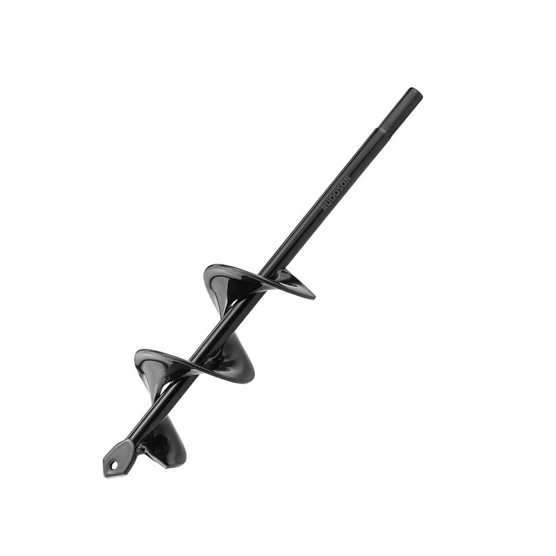 Ruooson 2"(D) x9(L) Auger Drill Bit, Garden Spiral Bit, SpiralPlanter for Planting, Flower Bulb Auger Rapid Planter Digger for 3/8" Hex Drive<1Pcs> - Image 4